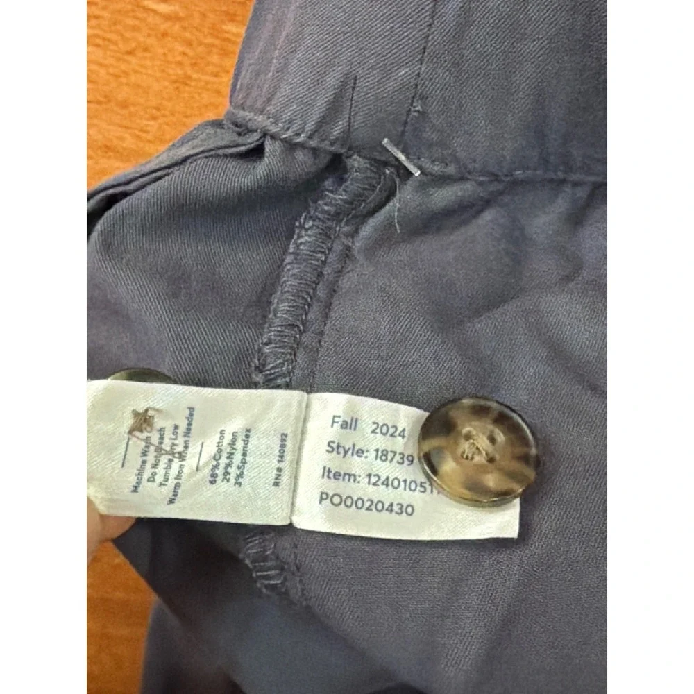 NWT Marine Layer Breeze Saturday Chino Mens Blue India Ink Tall Medium